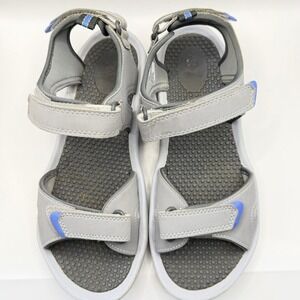 Khombu‎ Mens Sport Sandals Grey Blue Adjustable Straps Outdoor 1099420 Coral 10M